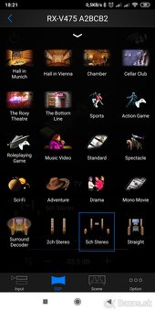 Predám strieborný 5.1 AV receiver Yamaha RX-V 475 - 7