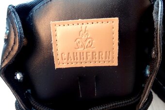 Členkové čierne topánky - 7