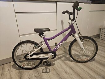 WOOM 3 purple, 16 palcové kolesá, veľmi pekný stav - 7