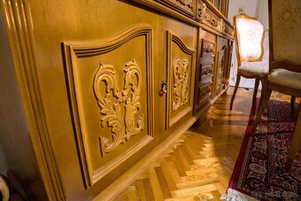 Elegantná duša minulosti luxusná rustikálno-baroková jedáleň - 7