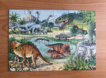 Ravensburger puzzle Svet Dinosaurov - 2x24 - 7