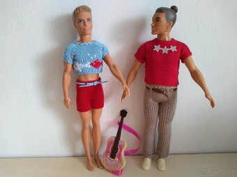 Veľryba slimák delfín tričko pre bábiku Ken barbie bermudy - 7