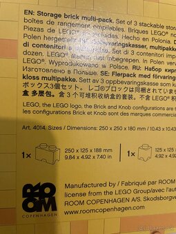 Lego boxy na kocky nove - 7
