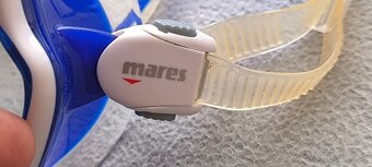 potapacska maska Mares X-VISION modra biela - 7