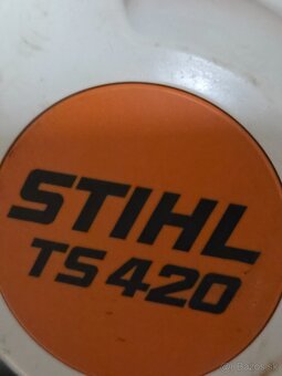 Stihl TS 420 motorova rezacka zaruka 12/2026 - 7