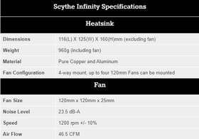 Scythe Infinity Socket 775 - 7