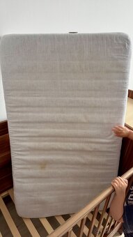 Detská postieľka 120x70 + prebaľovací pult - 7