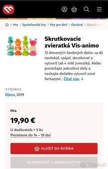 Skrutkovacie zvieratká, navliekanie, valec - 7