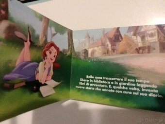 Disney princezné-figúrky+obrázková kniha v taliančine - 7
