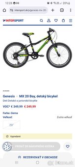Detský bicykel GENESIS MX 20 - 7