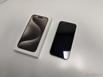 Apple iPhone 15 PRO 512GB, natural titanium záruka Telekom - 7