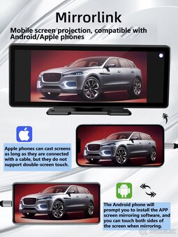 Car Player AndroidAuto CarPlay 10.26“ 1600x600,Wifi,BT5.0,no - 7