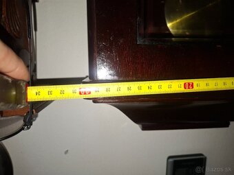 Predám funkčné Klembové starožitné štvrťbicie hodiny JUNGHAN - 7