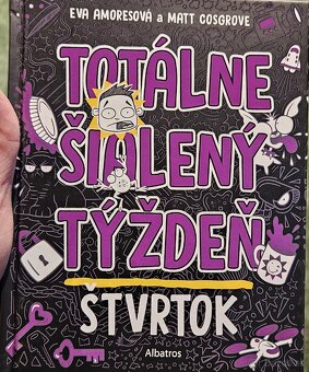 Séria kníh "Totálme šialený týždeň" 1-4 - 7
