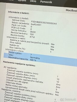 MacBook Air M4 16gb ram 13” zaruka - 7