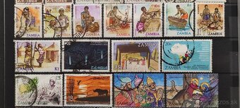 Známky Zair, Zimbabwe - 7