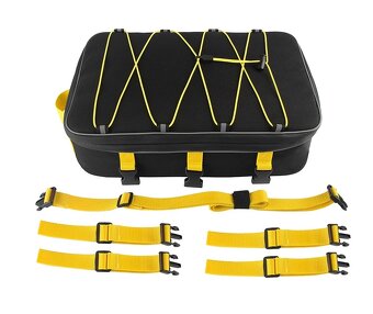 Tašky na kufry, celé černé, sada 3 ks - 7