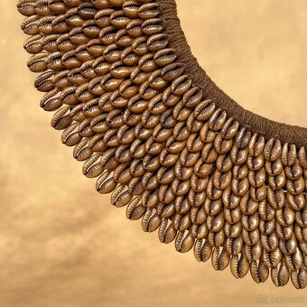 Tolai kmeňové nákrčníky z nassa mušlí - Papua Nová Guinea - 7