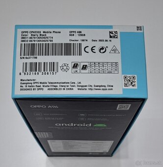 Smartfón OPPO A96 - 7