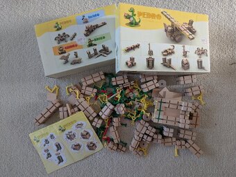 Drevená stavebnica Veva Pedro - 7