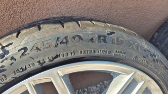 Predam originalne kolesa 5x112 r19 +pneumatiky - 7