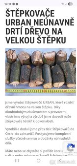 Štiepkovač-špalikovač s dvojitim vrecovanim - 7