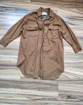 Stradivarius košeľový kabát oversize M - 7