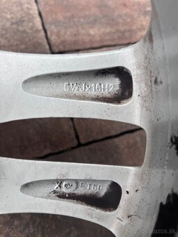 Orig. hliníkove disky Skoda R16, 5x112 - 7