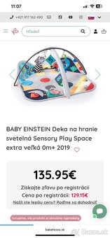 BABY EINSTEIN Deka na hranie - 7