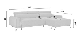 Rohová sedačka - 7