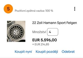 Hamann lestene R22 5x120 X5 X5M X6 X6M BMW - 7