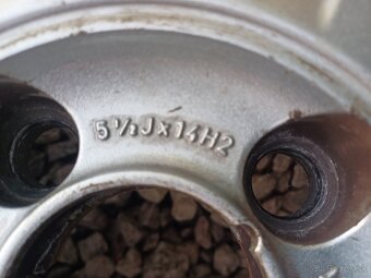 Orig.hlinikove disky Ford Fiesta- 5 1/2Jx14-ET-43,5-4x108 - 7