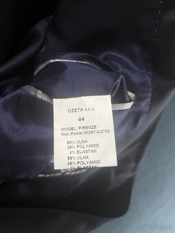 Elegantný oblek Otto Berg veľkosť 44 - ako nový - 7