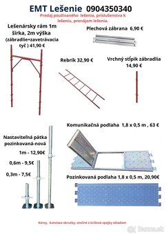 Talianske široké lešenie - 7