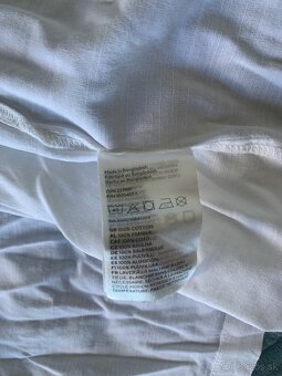 Biely šaty H&M 128 - 7
