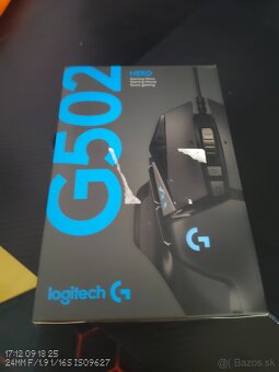 Predám hernú zostavu Logitech klávesnica, myš, slúchadžívan. - 7