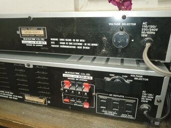 Predám hifi zostavu Akai stereo amplifer AM-A3 a Akai EA-A7 - 7