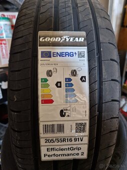 Elektrony 5x112 R16 OE Audi sada + Goodyea 205/55 R16r - 7
