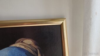 OBRAZ DIEVCA S PERLOVOU NAUSNICOU -IBA OSOBNY ODBER - 7