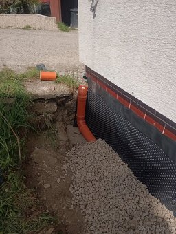 Odvodnenie,drenaze,dažďové zvody obkopy - 7