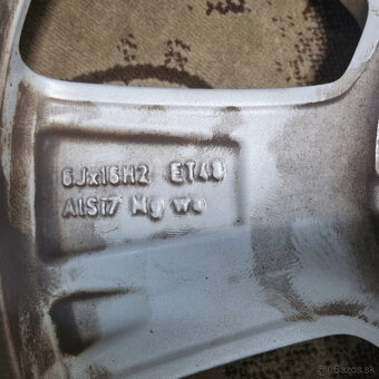 Hliníkové disky 5x112 R16 6J ET48 - 7