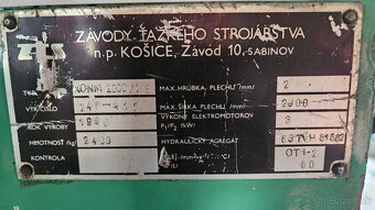 OHÝBAČKA PLECHU XONM 2000/2B - 7