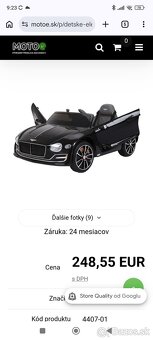 Elektrické auto Bentley - 7