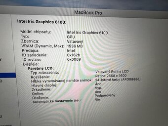 Apple MacBook pro 13” RETINA + obal /SUPER CENA/ - 7