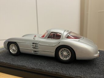 1:18 1955 Mercedes-Benz 300 SLR - Silver - MAISTO - 7