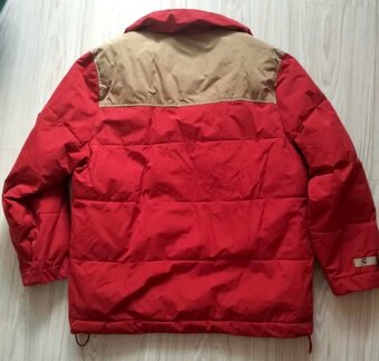 Pánska červená páperová vetrovka, XL/XXL - 7