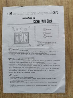 Kukučkové hodiny - 7