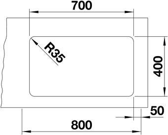 Nerezový drez Blanco Etagon 700-U - 7