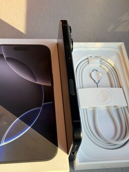 Predám Apple iPhone 16 PRO 256GB Black Titanium - 7