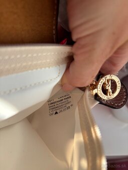 Longchamp mini kožená kabelka - 7